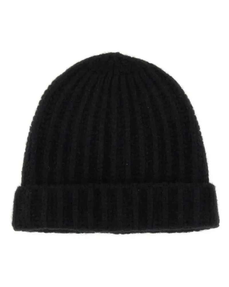 Maison Margiela Caps & Mützen Beanie Hat schwarz Schwarz