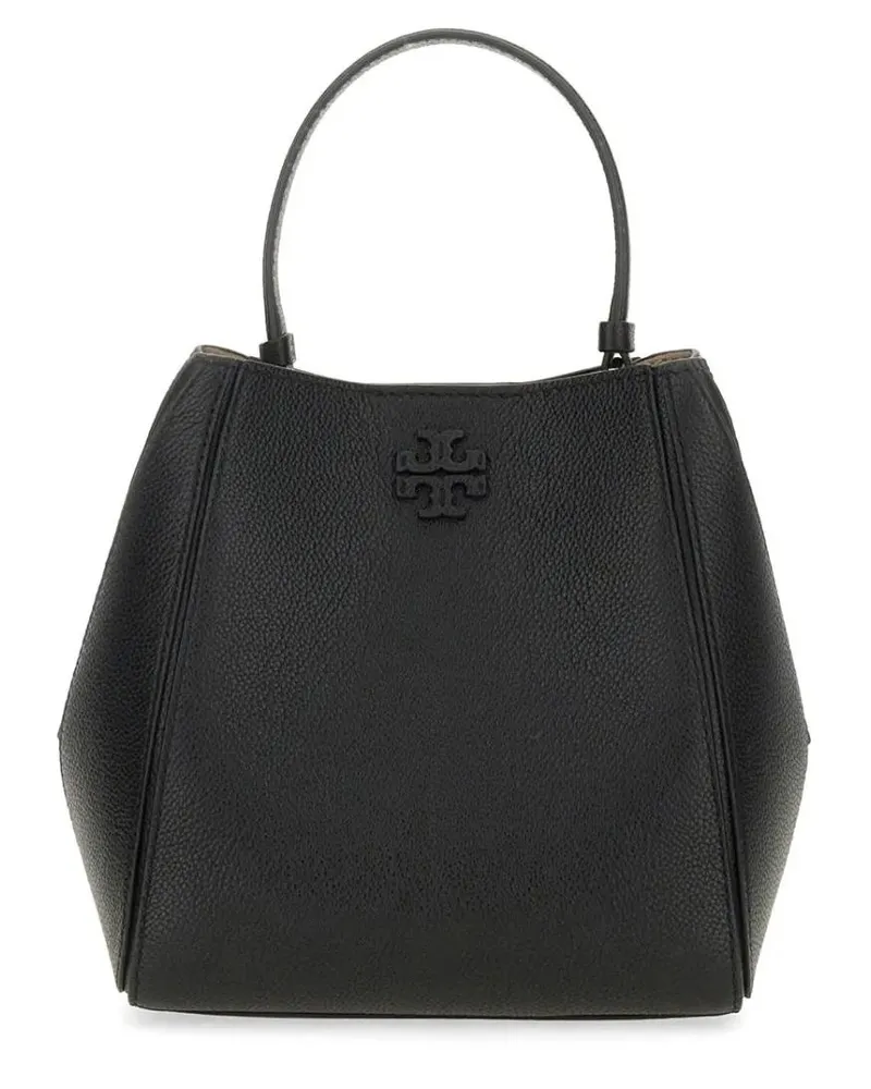 Tory Burch Beuteltaschen "Mcgraw" Bucket Bag schwarz Schwarz