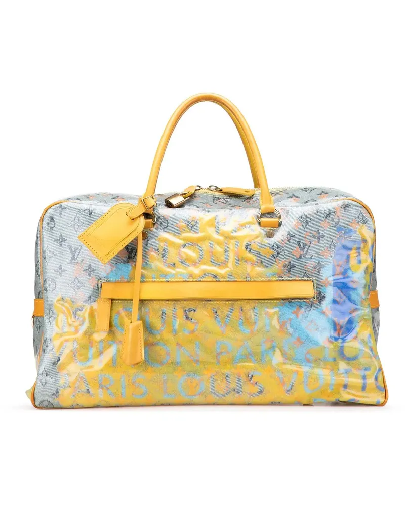 Louis Vuitton Weekender Monogram Pulp Line Weekender GM weiß Weiß