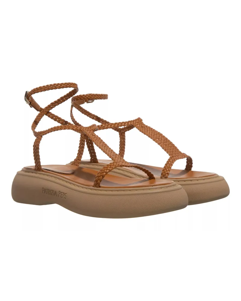 Patrizia Pepe Sandalen Sandalo flat orange Orange