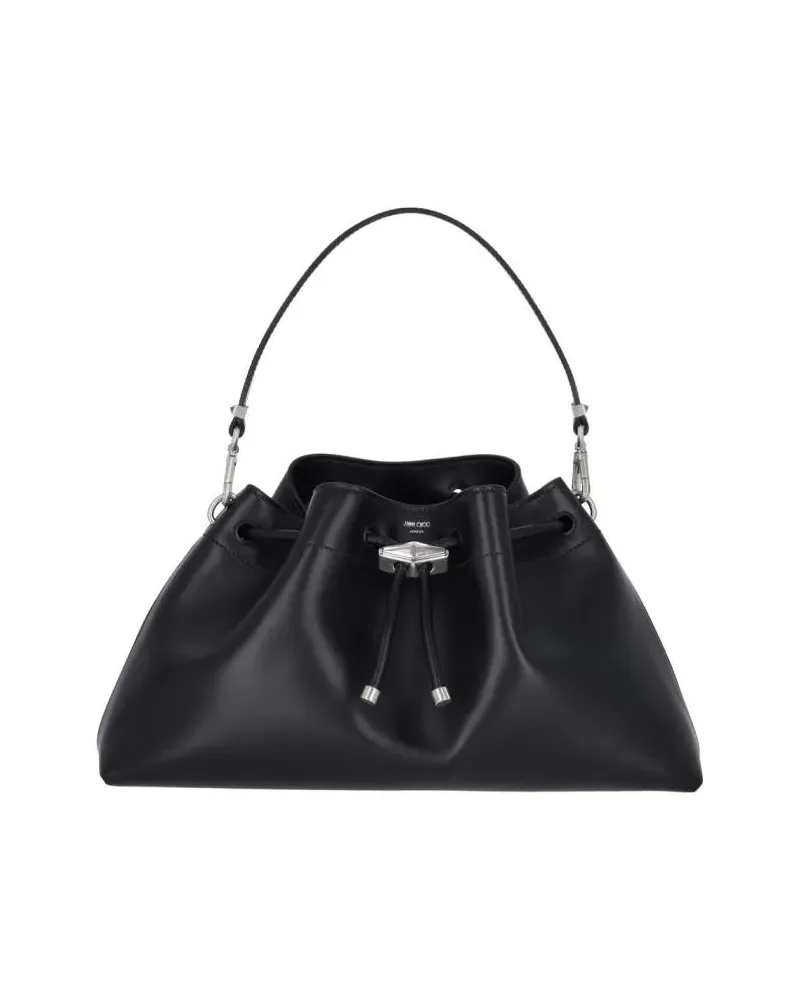 Jimmy Choo Beuteltaschen "Bon Bon East/West" Bucket Bag Black schwarz Schwarz