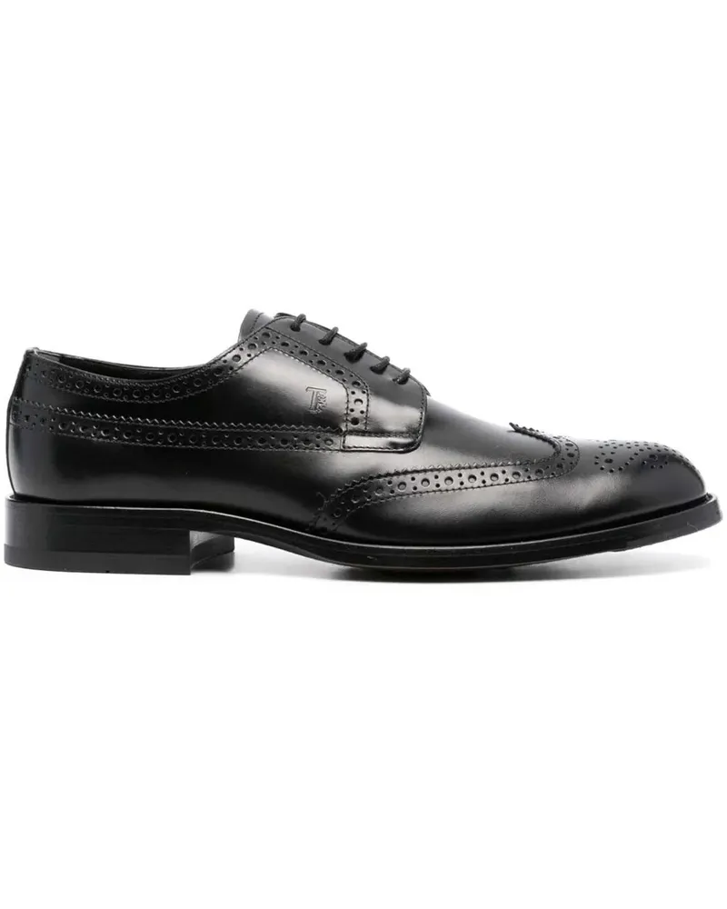 TOD'S Flat Shoes Black schwarz Schwarz