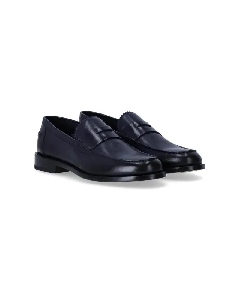 Doucal´s Loafer Penny Dark Blue Loafer Blau