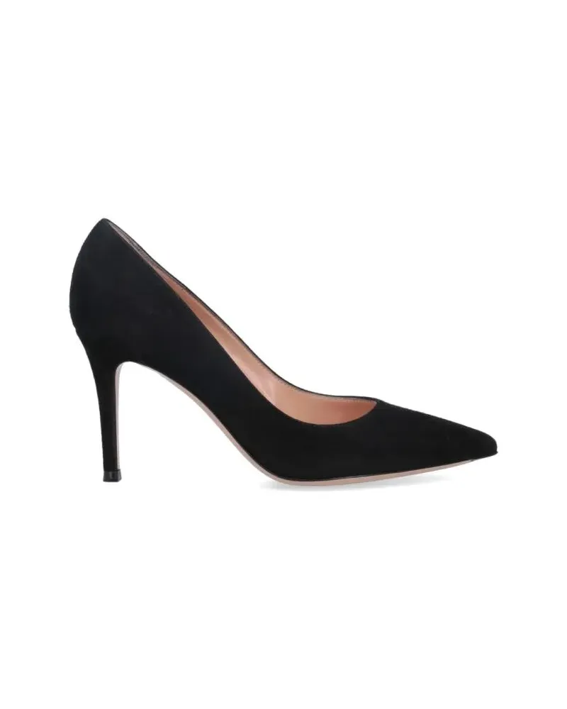 Gianvito Rossi Hohe Schuhe "Gianvito 85" Pumps Black schwarz Schwarz