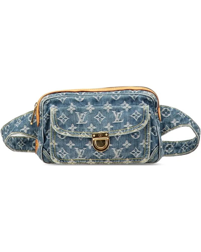 Louis Vuitton Bauchtaschen 2007 Monogram Denim Bum Bag blau Blau