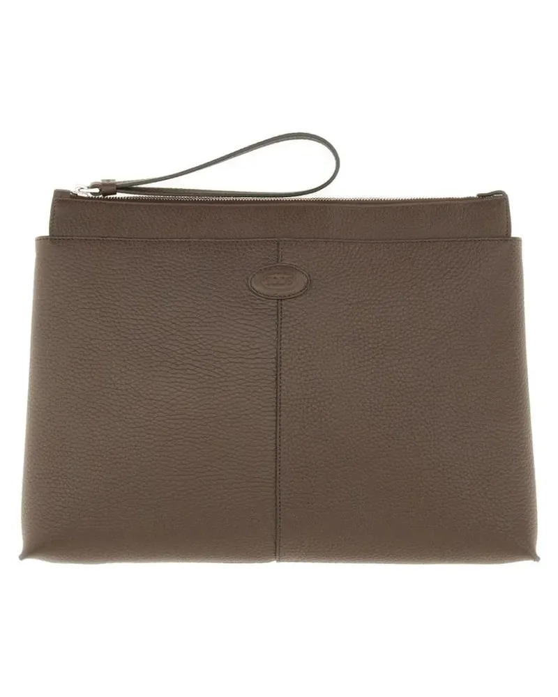 TOD'S Crossbody Bags Medium Document Holder braun Braun