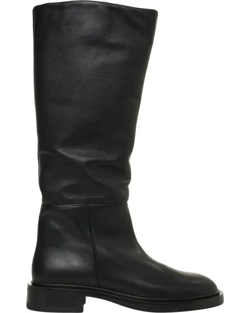Copenhagen Stiefel Leather riding boots schwarz Schwarz