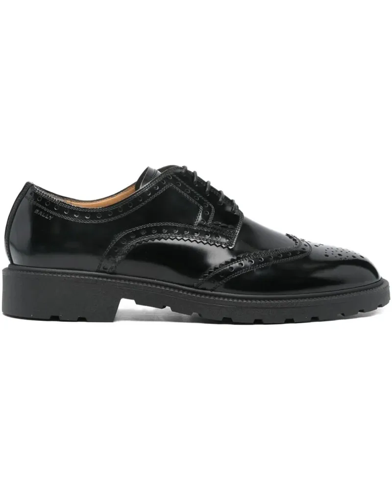 Bally Flat Shoes Black schwarz Schwarz