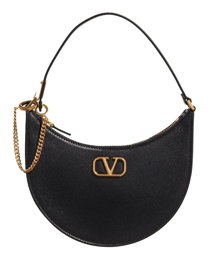 Valentino Garavani Pochettes Mini Hobo schwarz Schwarz