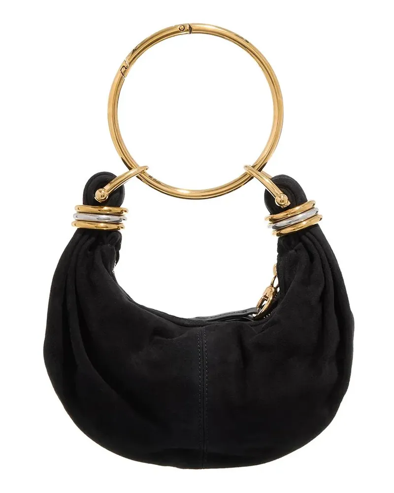 Chloé Hobo Bags Mini Hobo Bag schwarz Schwarz