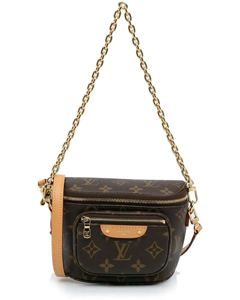 Louis Vuitton Hobo Bags 21st Monogram Mini Bumbag braun Braun
