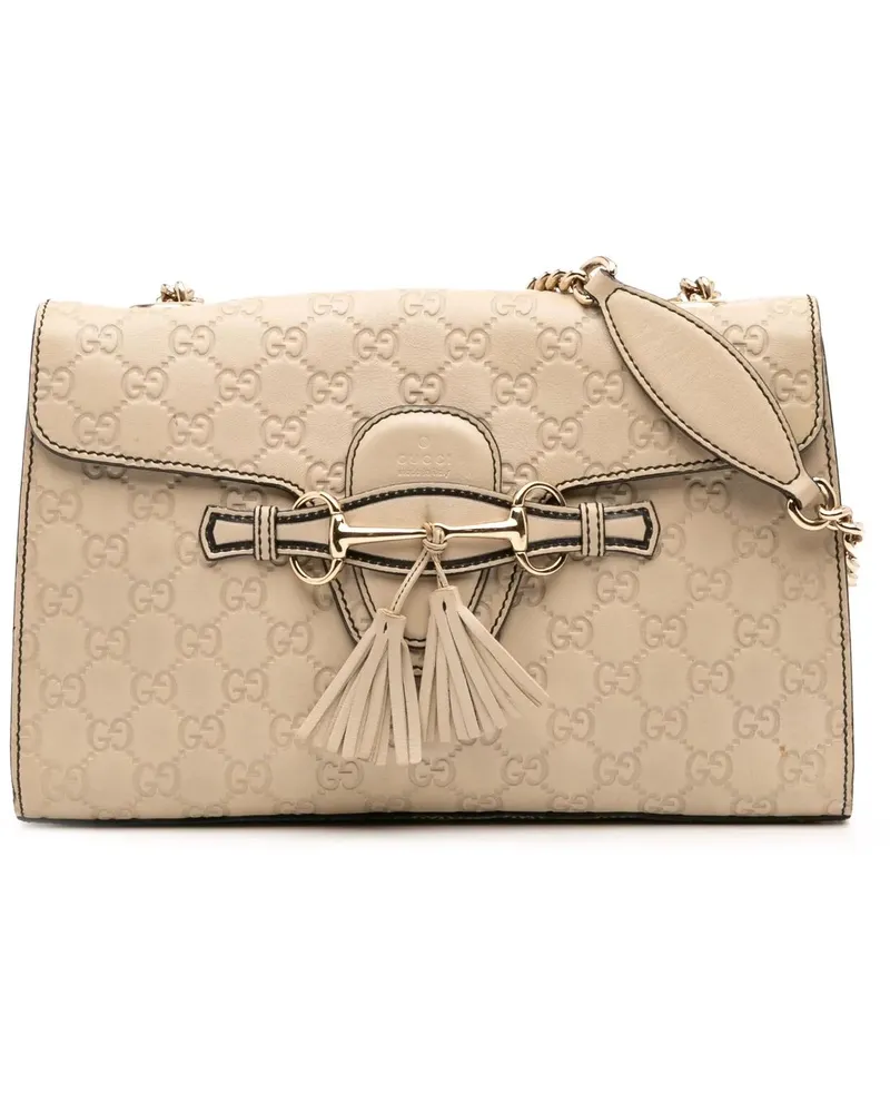 Gucci Hobo Bags Medium ssima Emily Shoulder Bag braun Braun