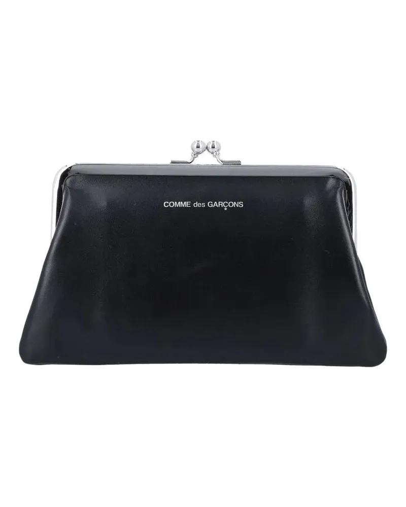 Comme des Garçons Portemonnaies Kiss Clasp Wallet M schwarz Schwarz