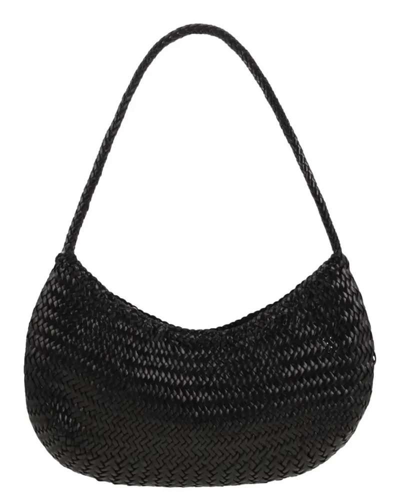 Dragon Diffusion Hobo Bags Nova Luna - Woven Leather Bag schwarz Schwarz