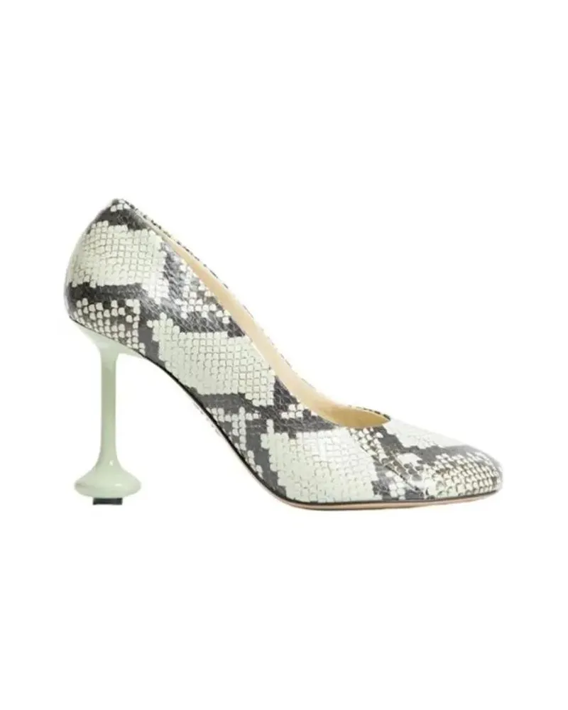 Loewe Hohe Schuhe Toy' Sneakskin Pumps grün Grün