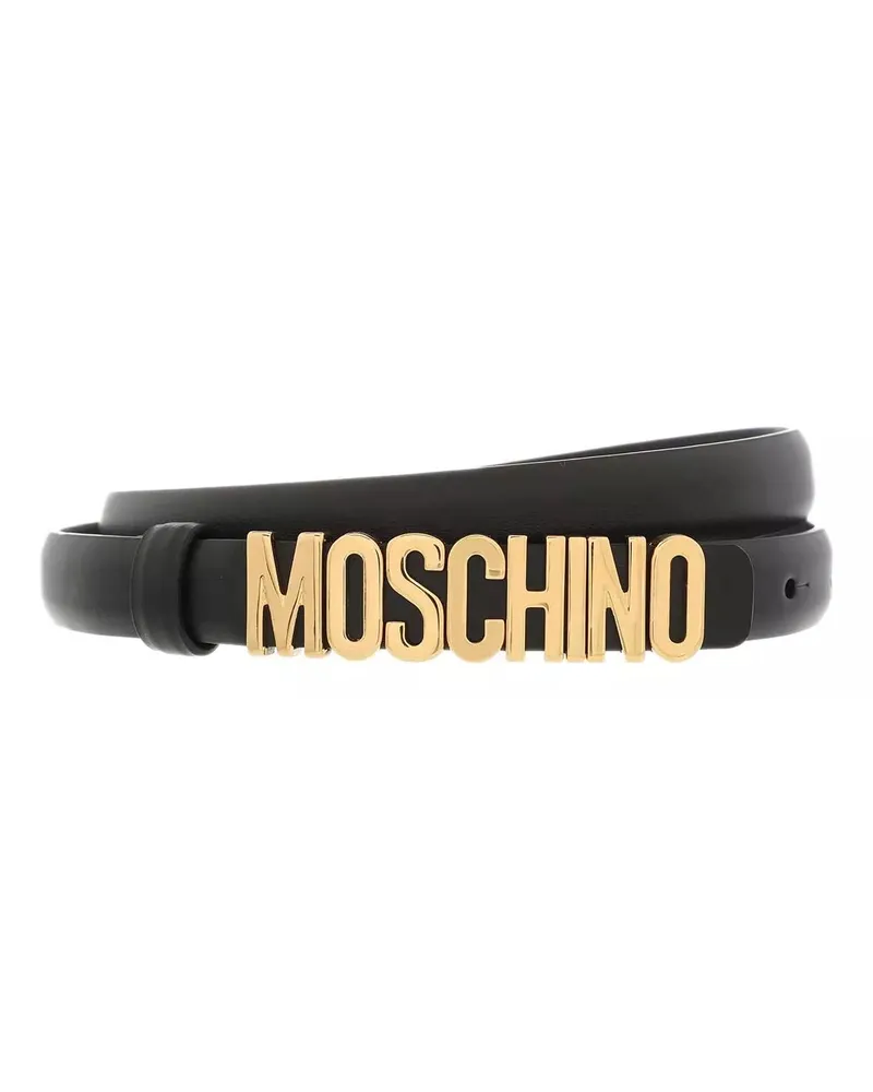 Moschino Gürtel Belts schwarz Schwarz