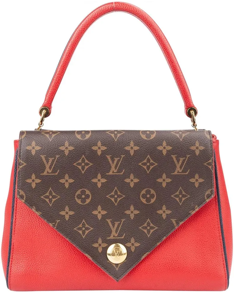 Louis Vuitton Crossbody Bags  Canvas Monogram Double V Rubis Handb braun Braun