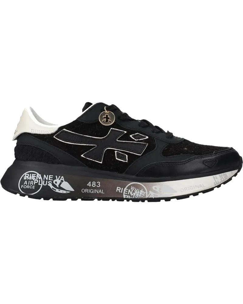 Premiata Low-Top Sneaker Dames Lauryn schwarz Schwarz