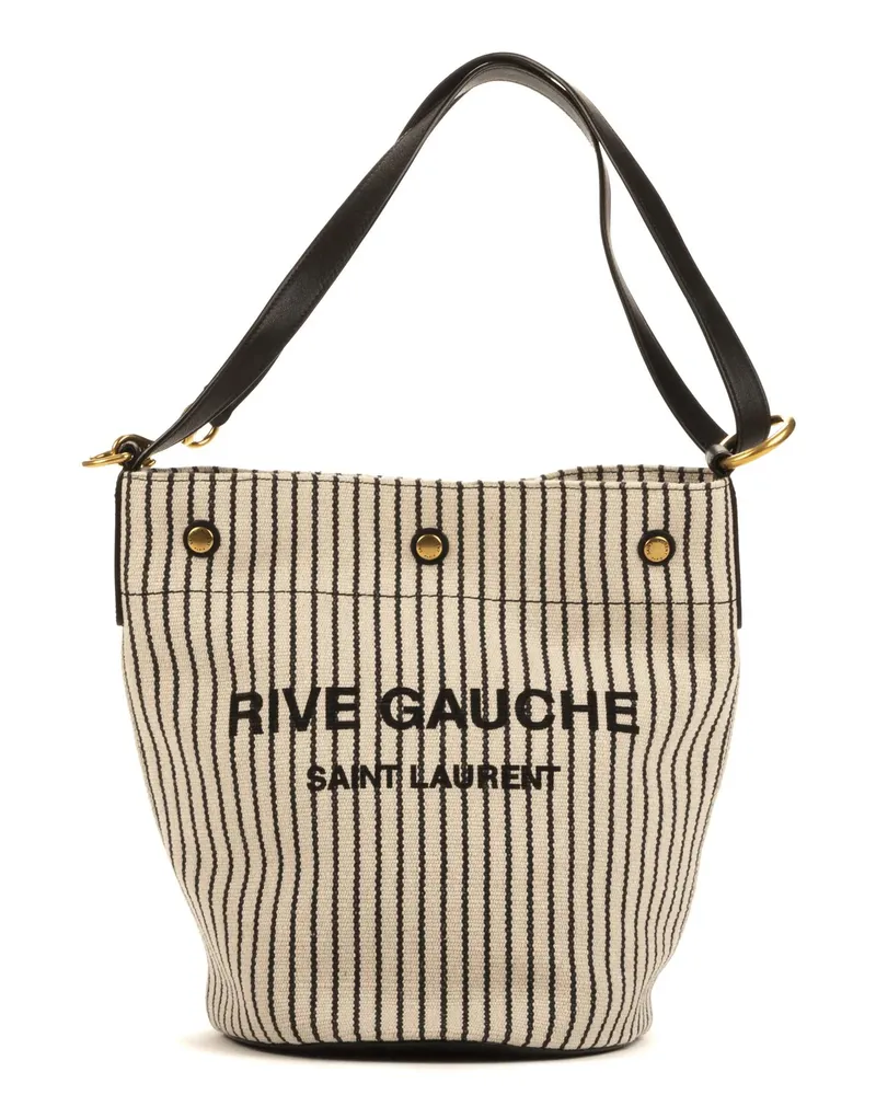 Saint Laurent Crossbody Bags Rive Gauche bucket beige Beige