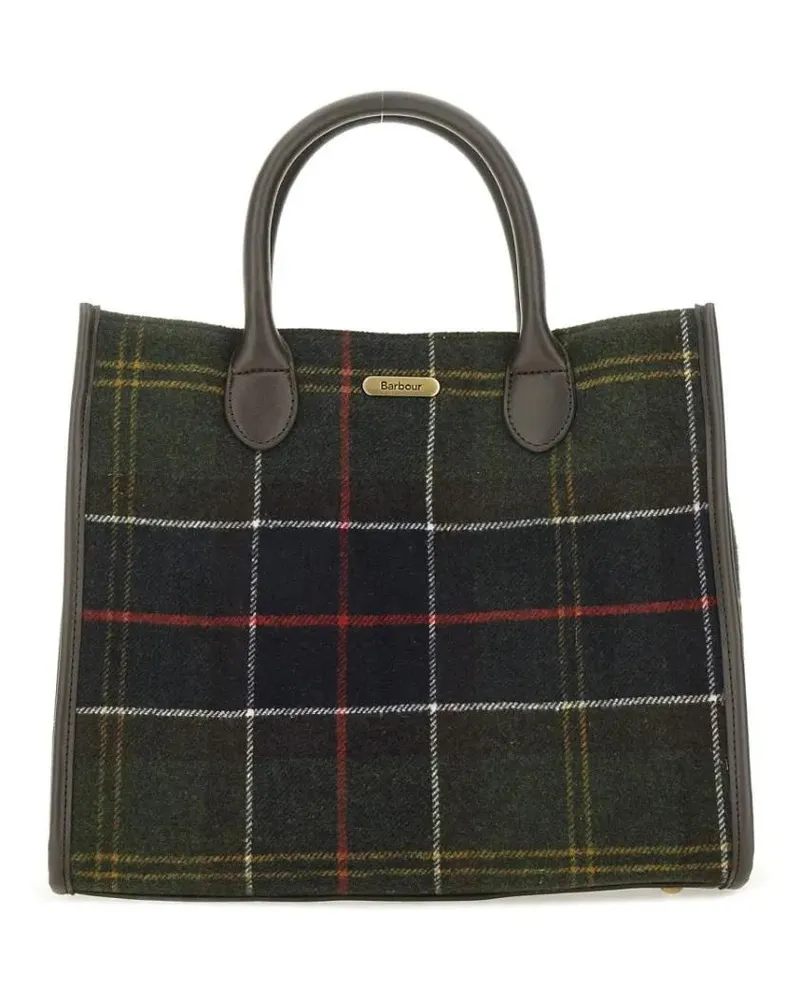 Barbour Shopper & Totes Tartan "Barrhill" Tote Bag grün Grün