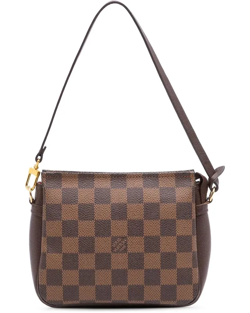 Louis Vuitton Crossbody Bags Damier Ebene Trousse Pochette braun Braun