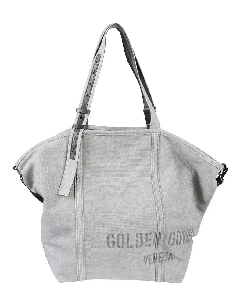 Golden Goose Hobo Bags Soft Textured Grey Shoulder Bag With Versatile Car grau Grau