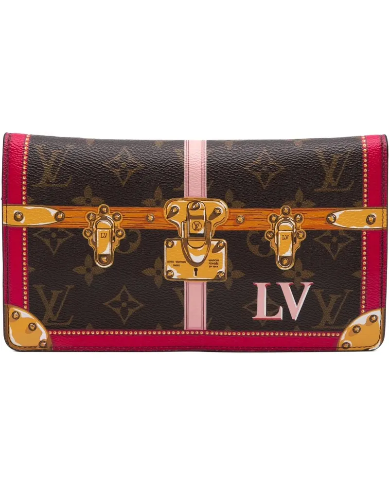 Louis Vuitton Hobo Bags Monogram Summer Trunks Pochette Weekend braun Braun