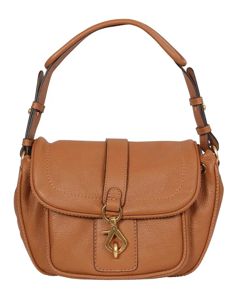 Abro Hobo Bags Schultertasche STAR SADDLE braun Braun