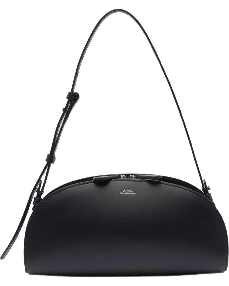 A.P.C. Hobo Bags Sac Demi-Lune schwarz Schwarz