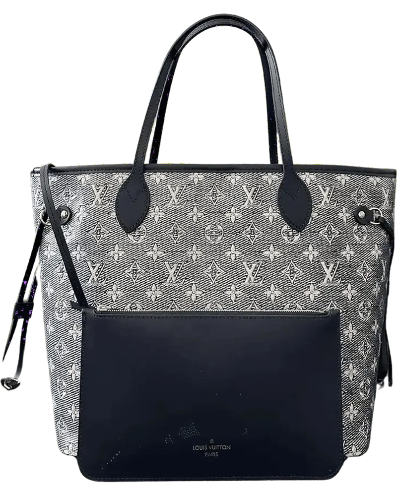 Louis Vuitton Shopper  Neverfull MM Monoglam dark blue M229 blau Blau