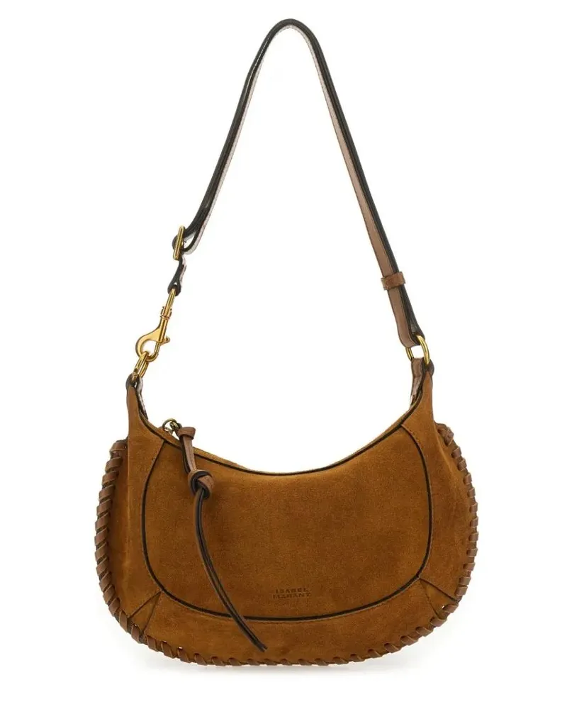 Isabel Marant Hobo Bags "Oskan" Moon Bag braun Braun
