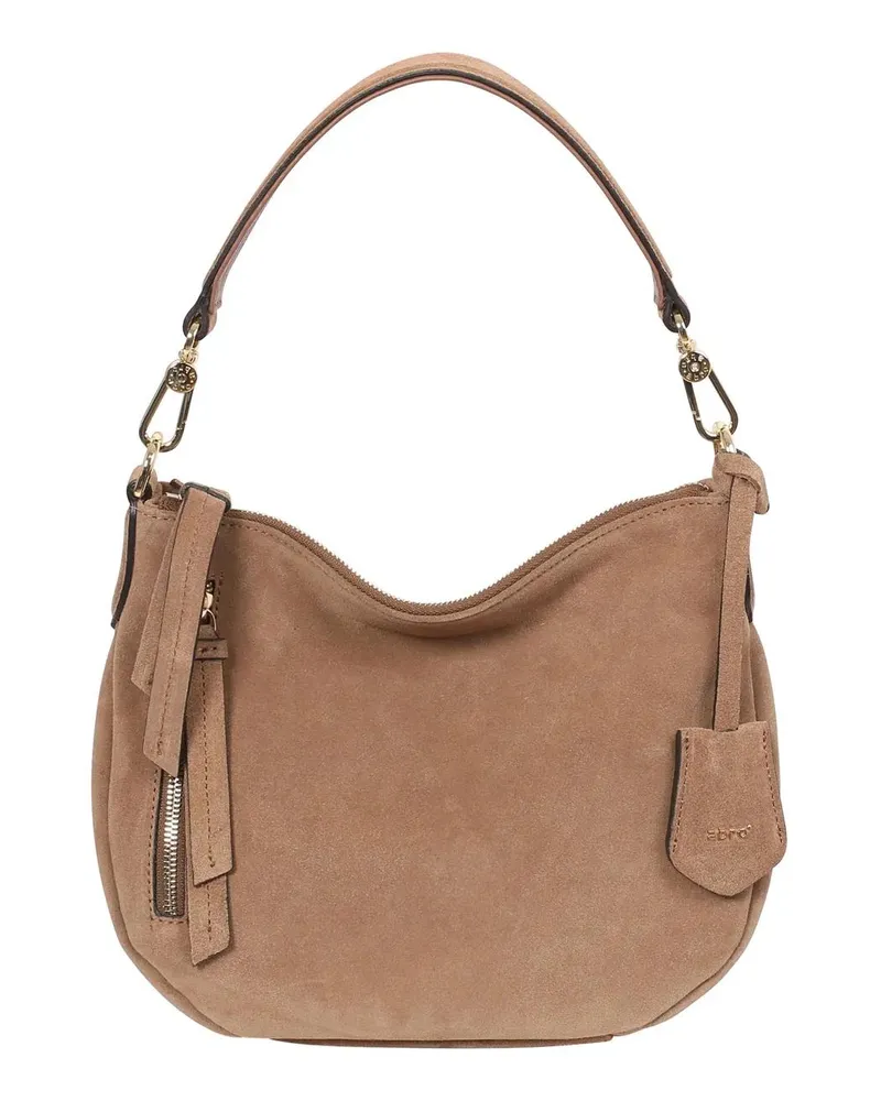 Abro Hobo Bags Beutel JUNA cognacbraun Cognacbraun