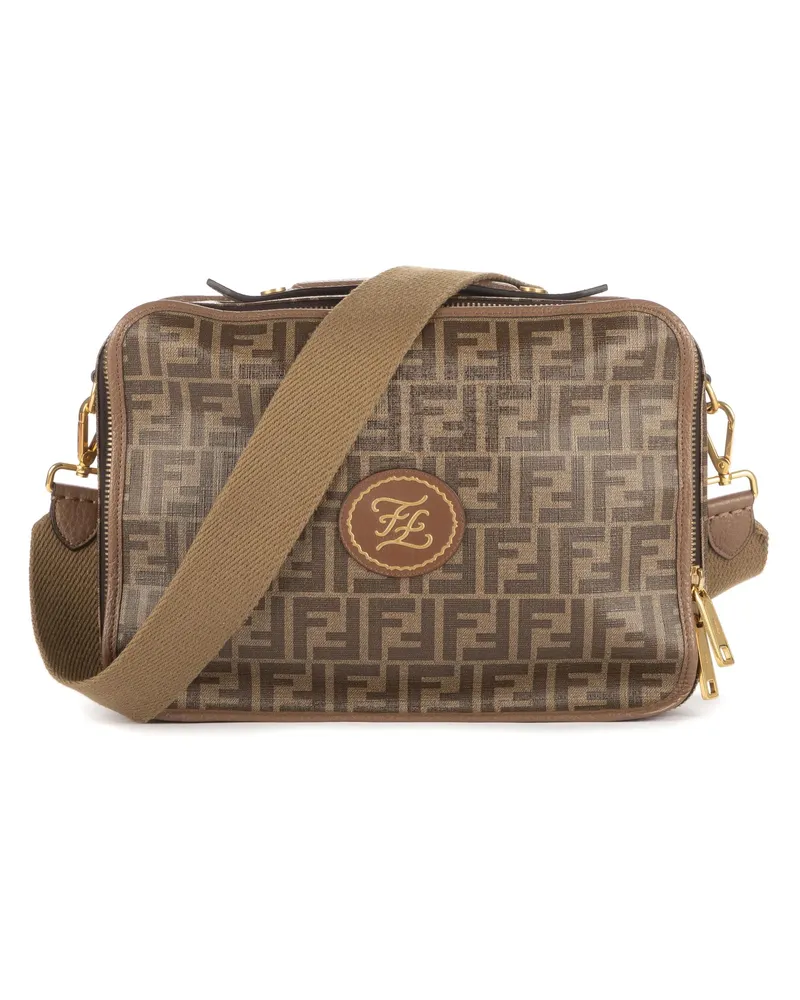 Fendi Crossbody Bags Small Soft Travel Case braun Braun