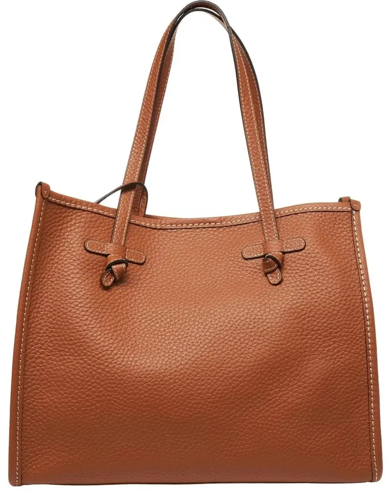 Gianni Chiarini Shopper Grained leather shopper braun Braun