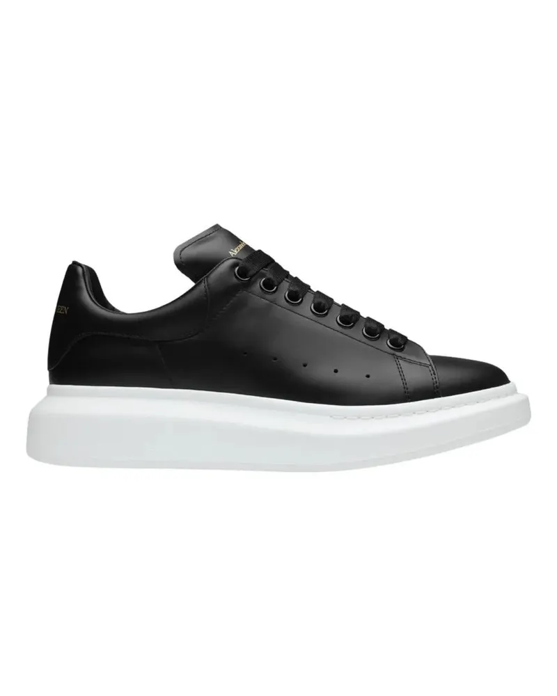 Alexander McQueen Low-Top Sneaker Chunky White-Sole Sneakers With Perforated Detaili schwarz Schwarz