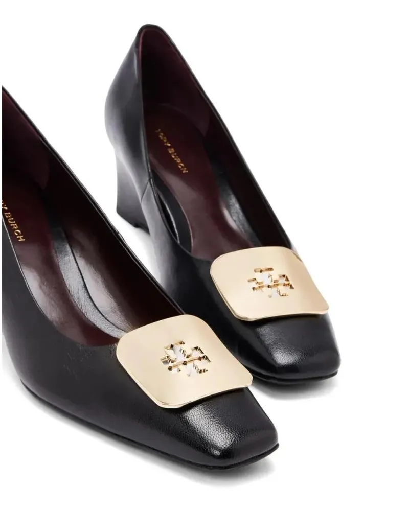 Tory Burch Hohe Schuhe Georgia Wedge 55Mm schwarz Schwarz