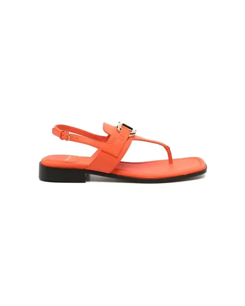 Ferragamo Sandalen & Sandaletten Orange Gancini Sandals Orange