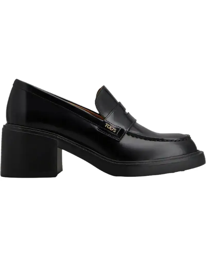 TOD'S Loafer Flat Shoes Black schwarz Schwarz