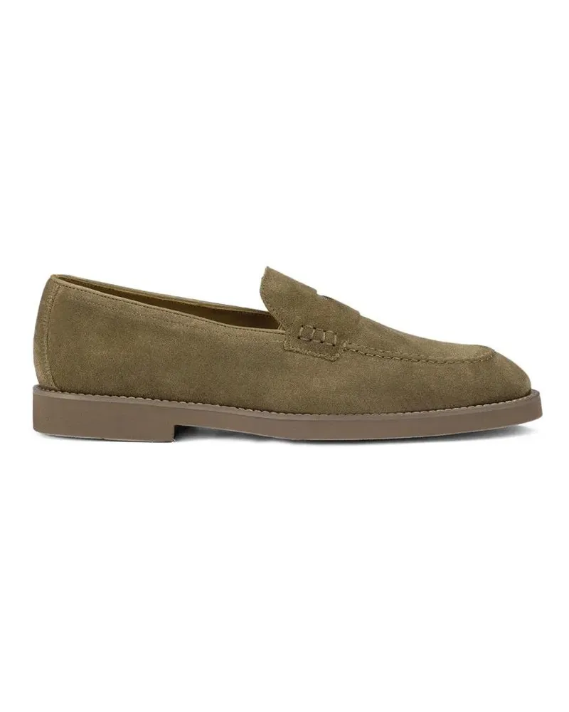 Doucal´s Loafer Brown Suede Slip-On Flat Shoes braun Braun