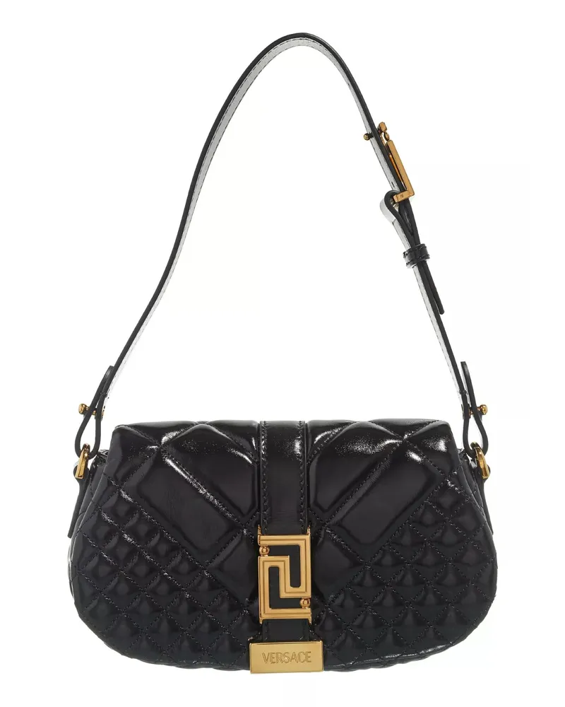 Versace Crossbody Bags Mini Bag Lamb Leather Schwarz