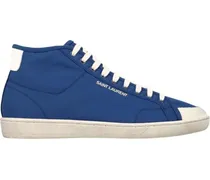 Low-Top Sneaker Sl/39 Court Classic Logo Mid-top Sneakers blau