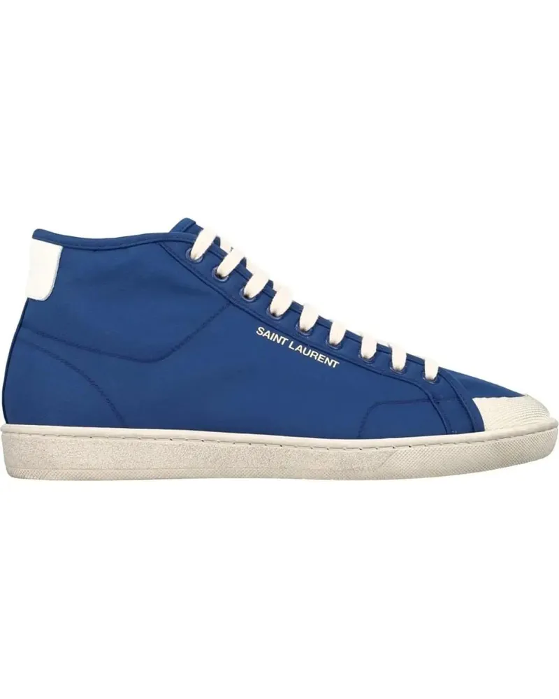 Saint Laurent Low-Top Sneaker Sl/39 Court Classic Logo Mid-top Sneakers blau Blau