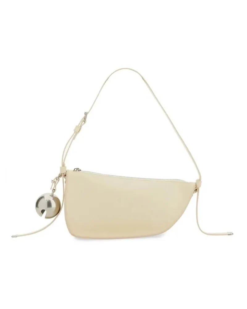 Burberry Hobo Bags Mini "Shield" Bag beige Beige