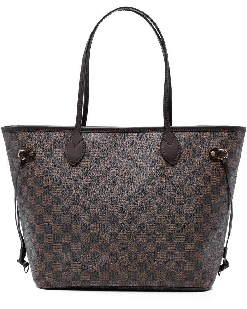 Louis Vuitton Shopper Damier Ebene Neverfull MM braun Braun