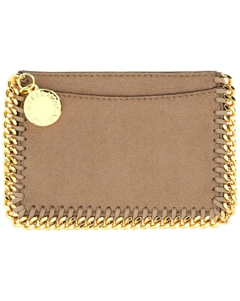 Stella McCartney Portemonnaie "Falabella" Card Holder beige Beige
