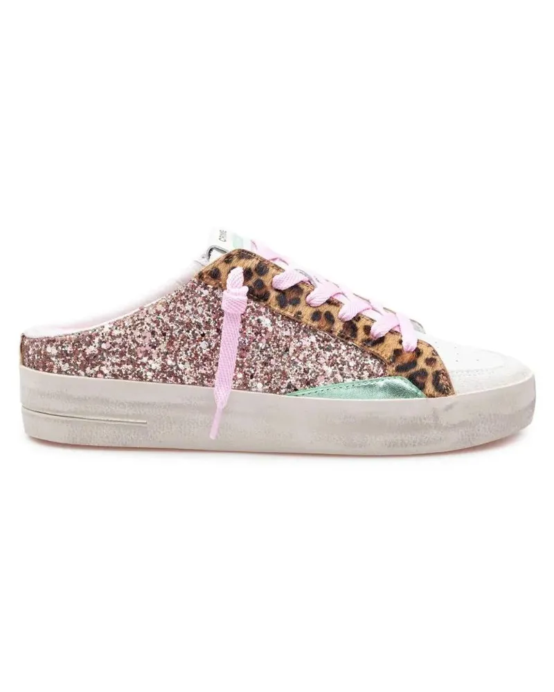 Crime Low-Top Sneaker Crime Sneakers Deluxe Pink Glitter Sabot pink Rosa