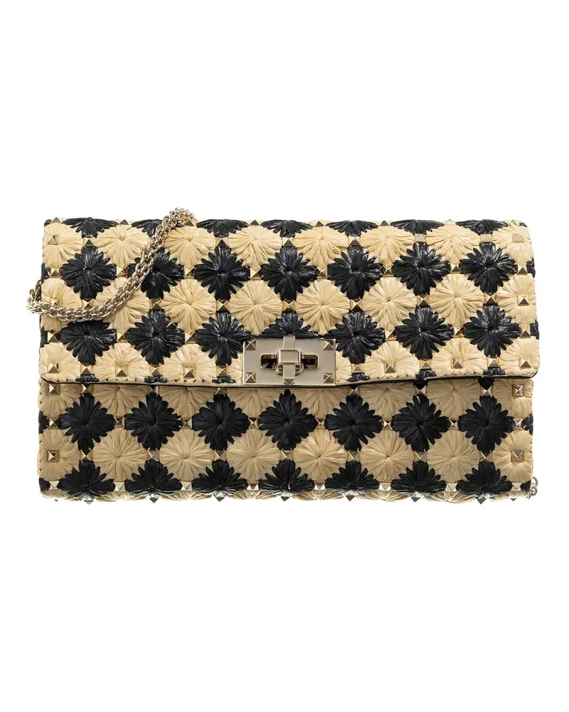 Valentino Garavani Crossbody Bags Rockstud Spike Bag beige Beige