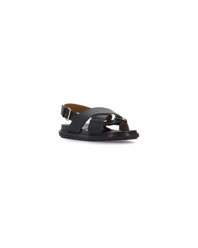 Marni Sandalen Fb Criscross Sandal schwarz Schwarz