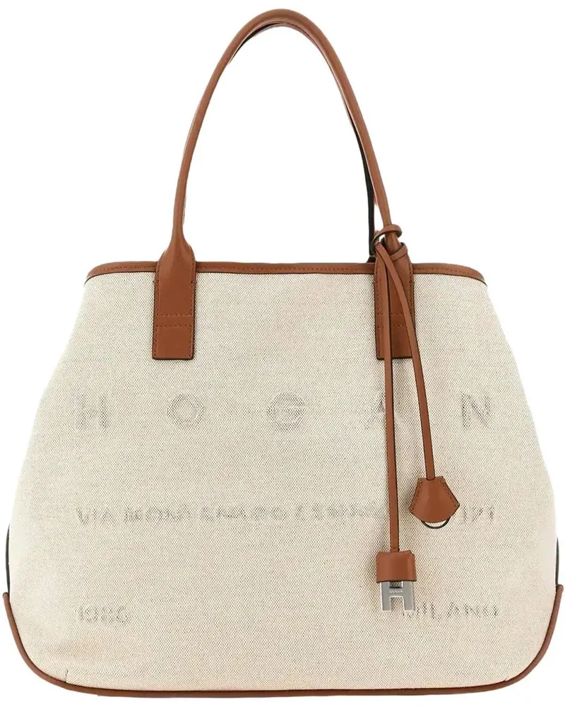 Hogan Shopper Bags Rope beige Beige