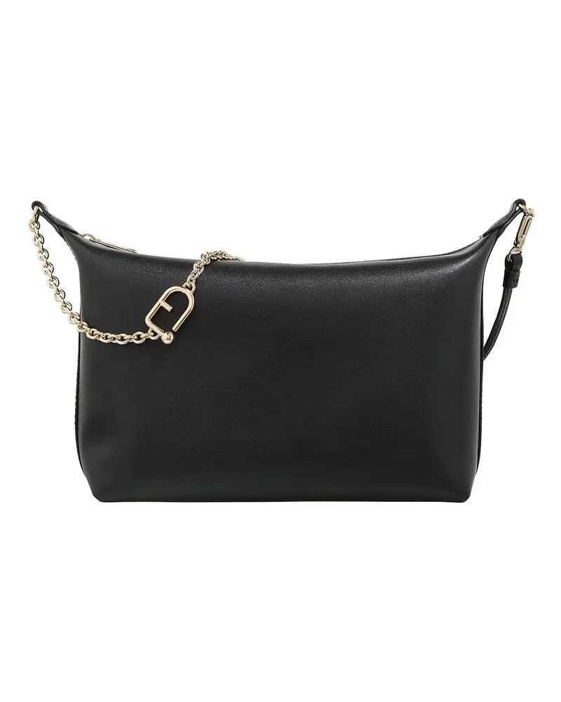 Furla Hobo Bags  Nuvola Mini Crossbody Hobo schwarz Schwarz